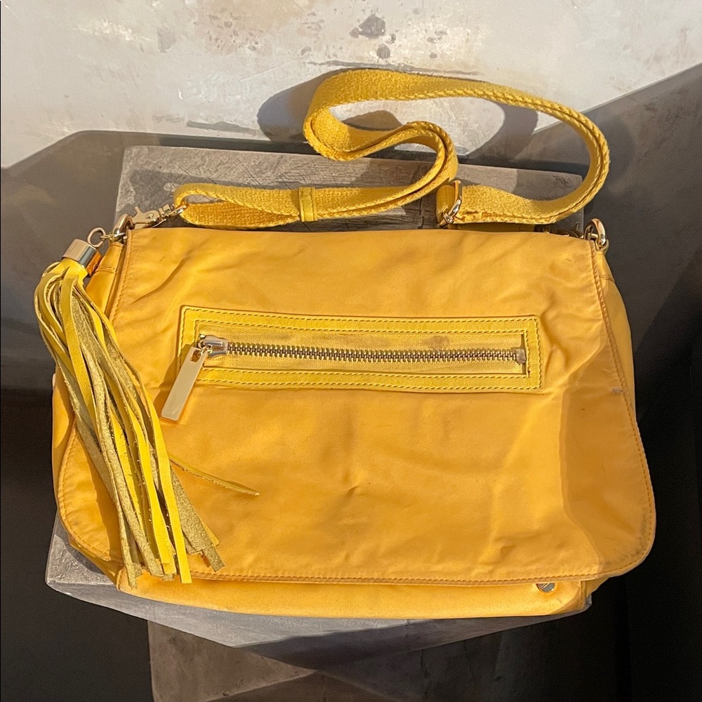 Tory Burch Vibrant Yellow Crossbody Bag